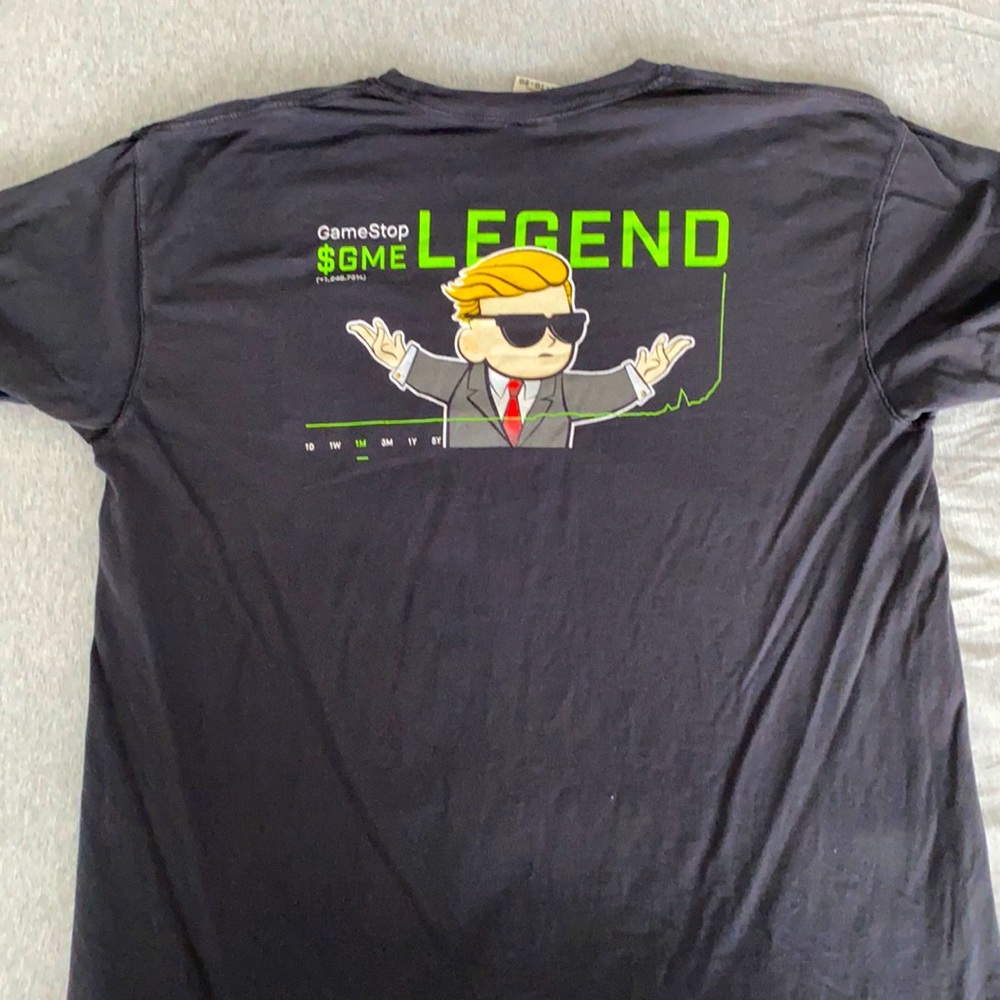 GameStop $GME Legends Historic Men’s T-shirt XL